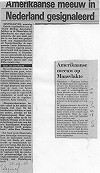 Via Paul Schrijvershof · Krantenartikel Telegraaf 28-08-1986 en Rotterdams Nieuwsblad 28-07-1986