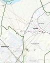CDNA-Archivaris · kaartje met getagde locaties in de gemeente Nijkerk